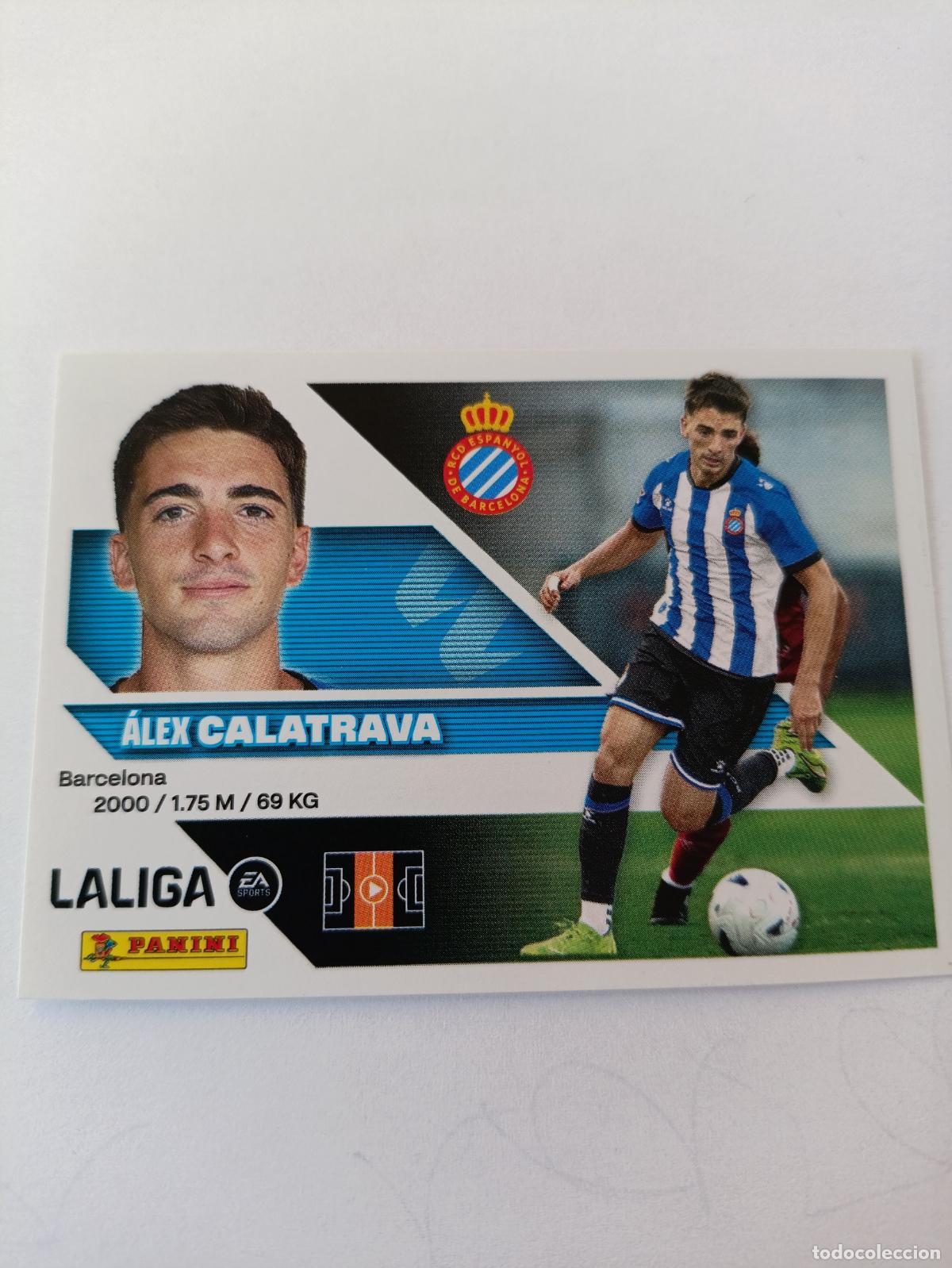Cromos de f&uacute;tbol: LIGA ESTE 2026 2027 RCD ESPAYOL CALATRAVA FICHAJE N&ordm; 2