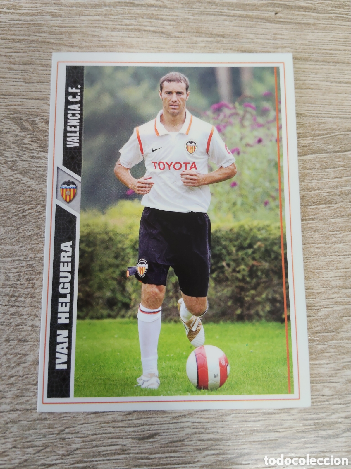 Cromos de f&uacute;tbol: Mundicromo las fichas de la liga 2007 2008 07 08 629 Iv&aacute;n Helguera fichaje Valencia