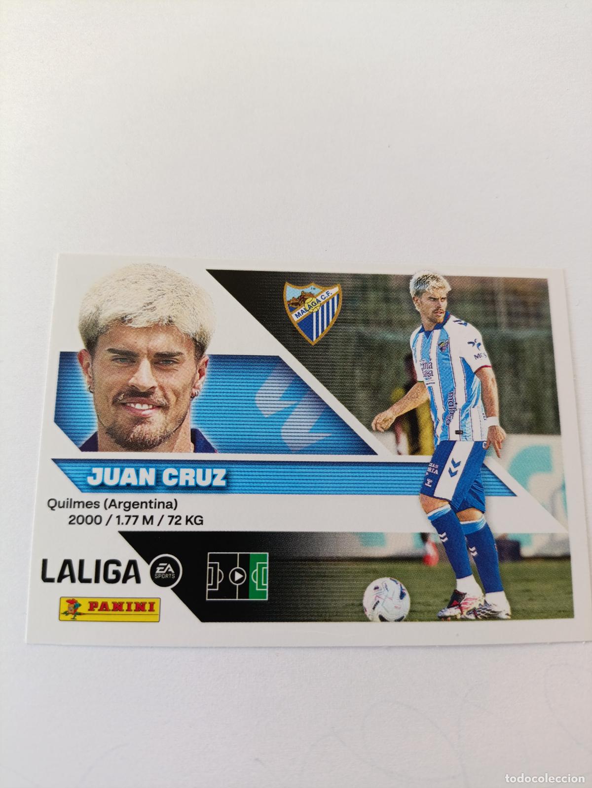Cromos de f&uacute;tbol: LIGA ESTE 2026 2027 MALAGA CF JUAN CRUZ FICHAJE N&ordm; 11
