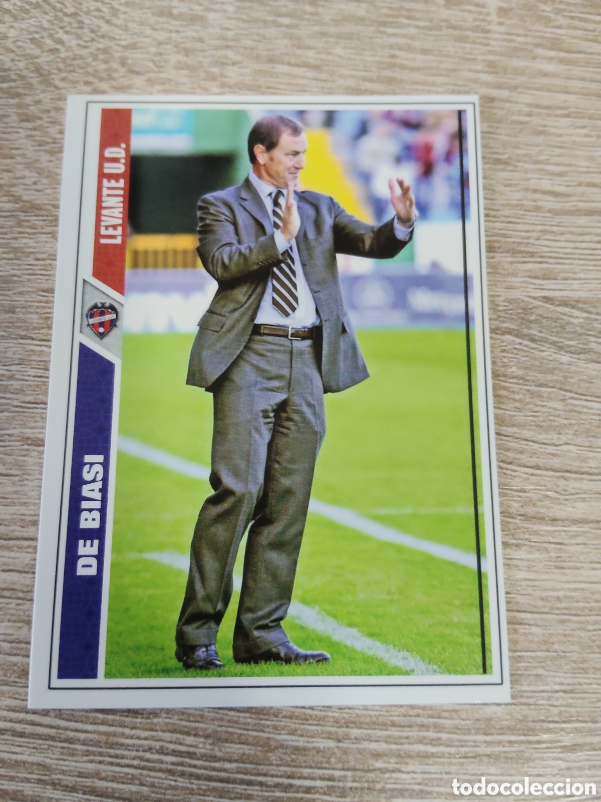 Cartes &agrave; collectionner de Football: Mundicromo las fichas de la liga 2007 2008 07 08 638 De Biasi fichaje Levante