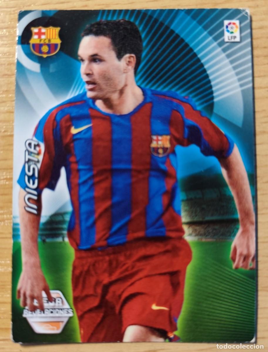 Cartes &agrave; collectionner de Football: 403 INIESTA MEGA REVELACIONES- FC BARCELONA MEGACRACKS MGK 2006 2007 LA LIGA PANINI 06 07