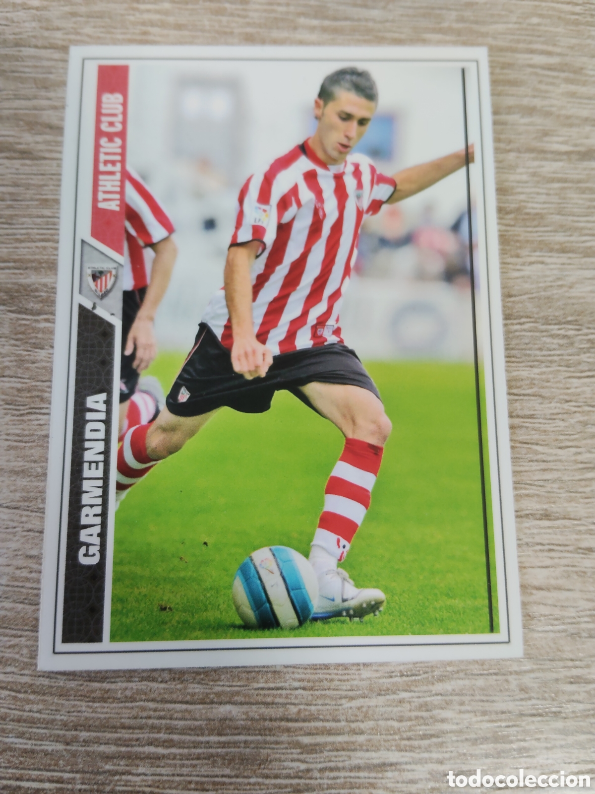 Cromos de f&uacute;tbol: Mundicromo las fichas de la liga 2007 2008 07 08 646 Garmendia fichaje Athletic de Bilbao