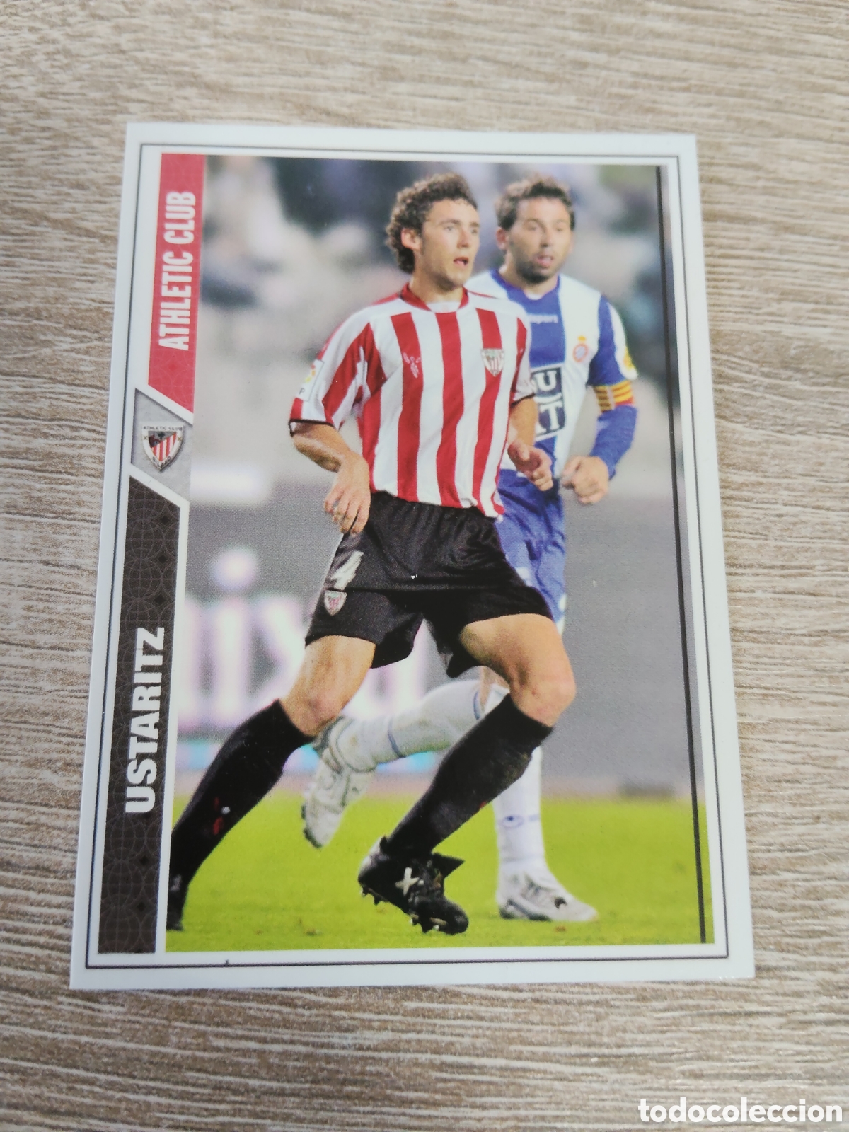 Fu&szlig;ball-Sticker: Mundicromo las fichas de la liga 2007 2008 07 08 647 Ustaritz fichaje Athletic de Bilbao