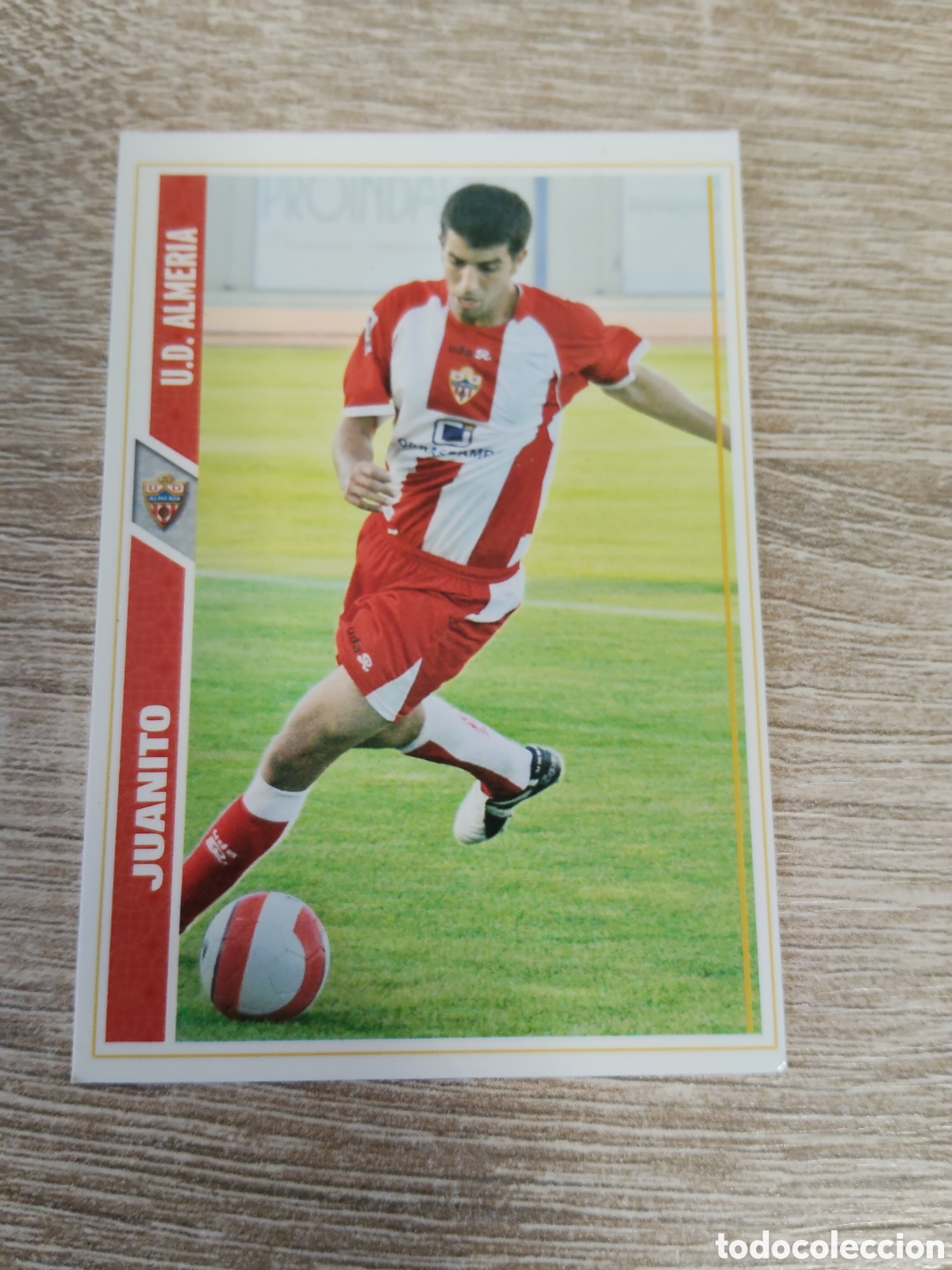 Cromos de f&uacute;tbol: Mundicromo las fichas de la liga 2007 2008 07 08 652 Juanito fichaje Almer&iacute;a