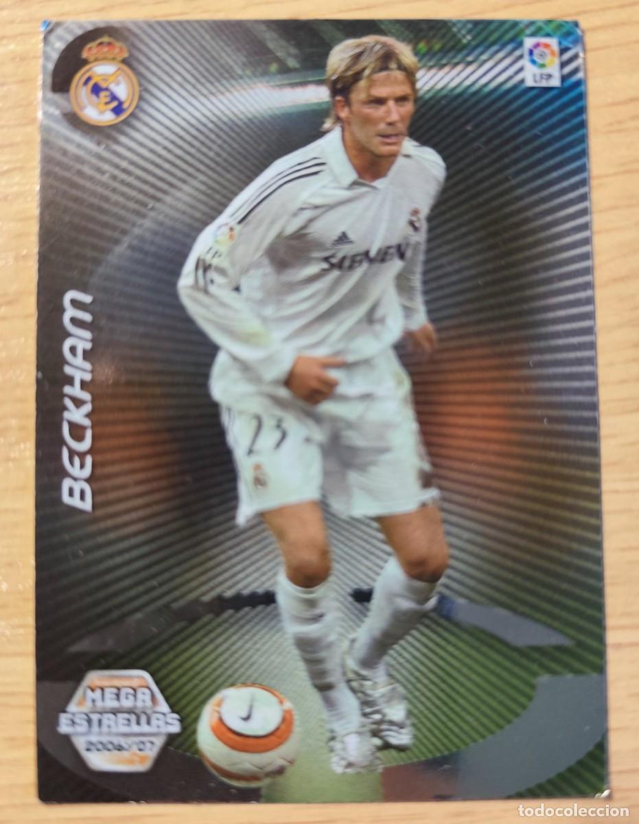 Cartes &agrave; collectionner de Football: 369 BECKHAM MEGA ESTRELLAS REAL MADRID CROMOS ALBUM MEGACRACKS LIGA FUTBOL 2006-2007 06-07