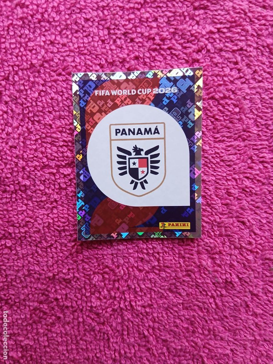 Cromos de Futebol: FIFA World Cup 2026 escudo pan 1 escudo selecci&oacute;n de panama pan1 panini 2026