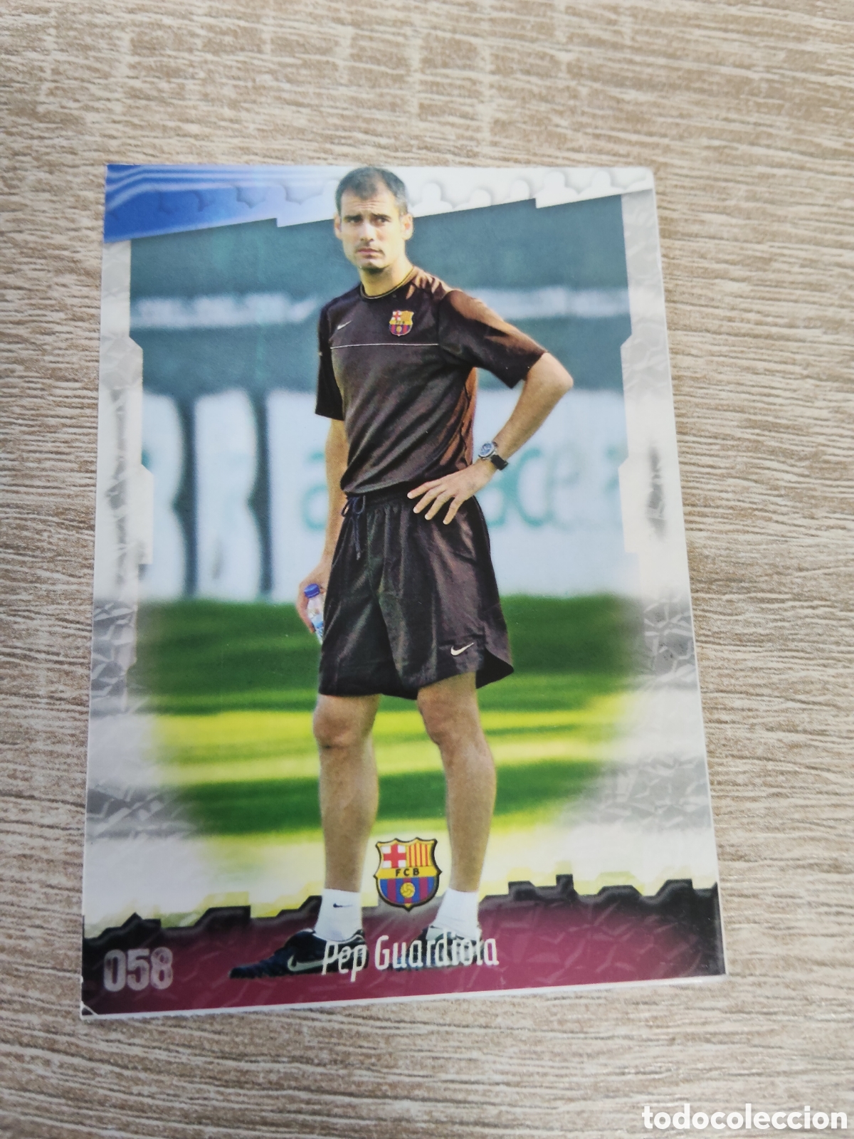 Cromos de f&uacute;tbol: Mundicromo las fichas de la liga 2008 2009 08 09 58 Guardiola Barcelona versi&oacute;n corregida