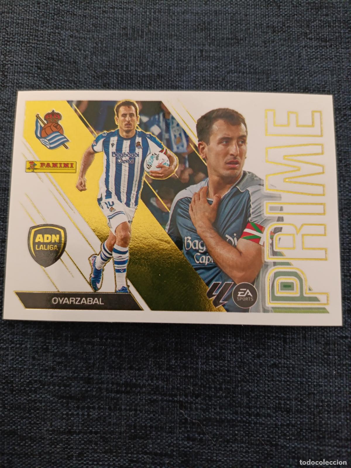 Cromos de f&uacute;tbol: LIGA ESTE 2026 2027 REAL SOCIEDAD OYALZABAL PRIME N&ordm;11