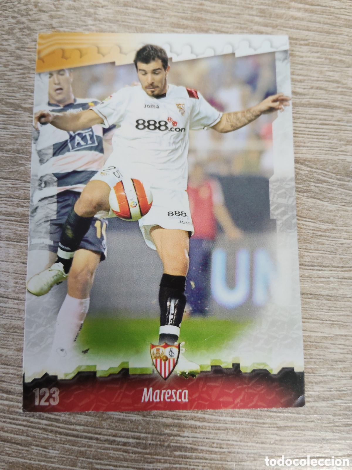 Cromos de f&uacute;tbol: Mundicromo las fichas de la liga 2008 2009 08 09 123 Maresca Sevilla