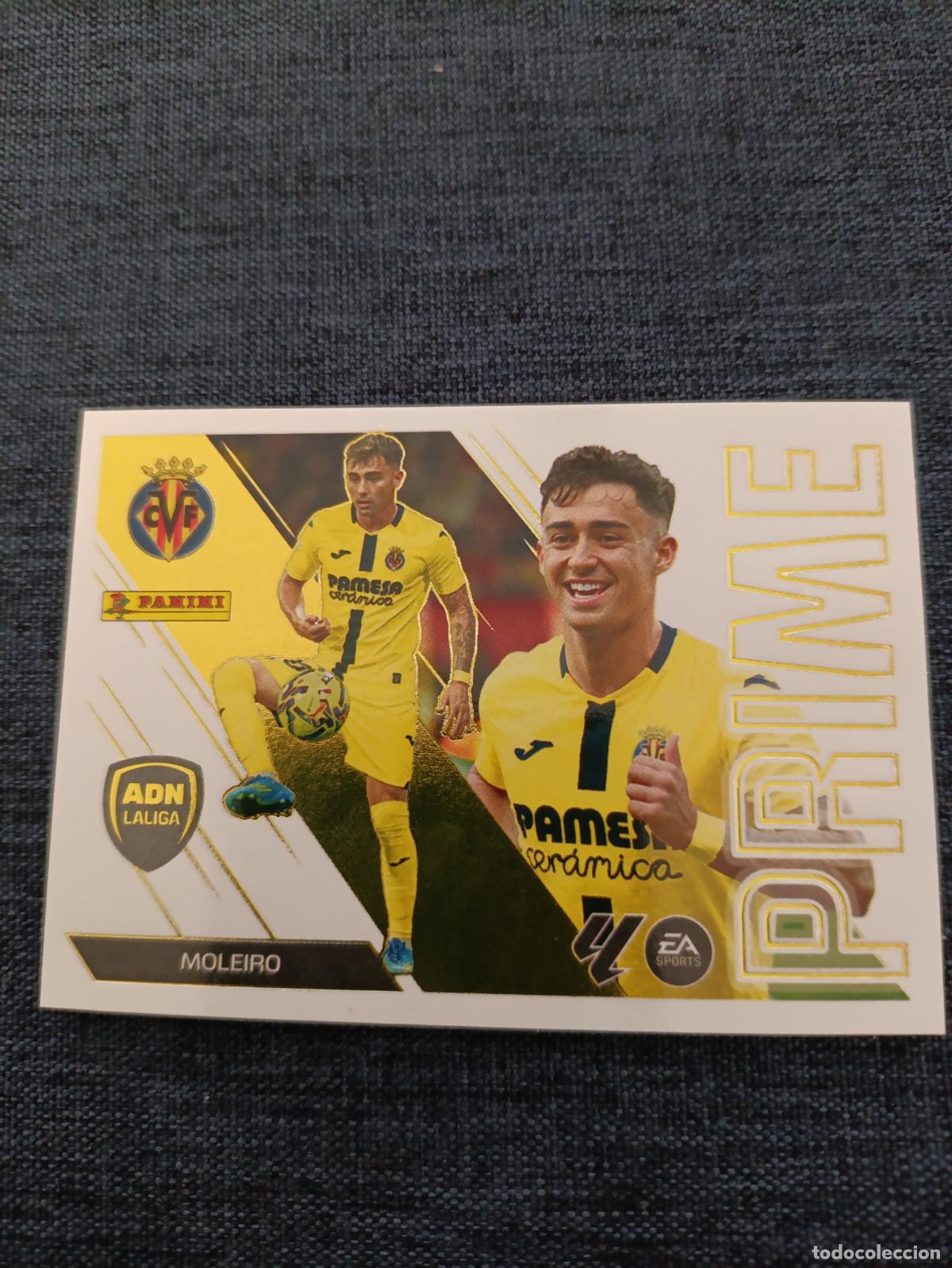 Cromos de f&uacute;tbol: LIGA ESTE 2026 2027 VILLARREAL CF MOLEIRO PRIME N&ordm;9