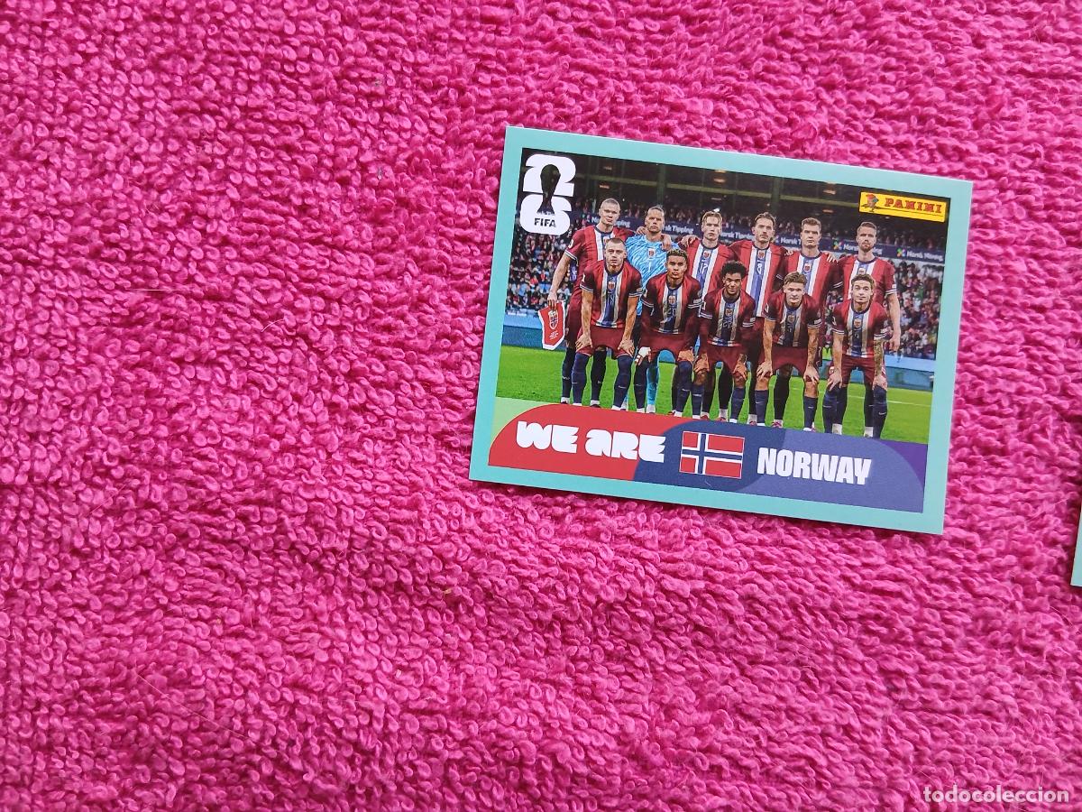 Cromos de f&uacute;tbol: FIFA World Cup 2026 alineaci&oacute;n nor 13 equipo selecci&oacute;n de noruega nor13 panini 2026