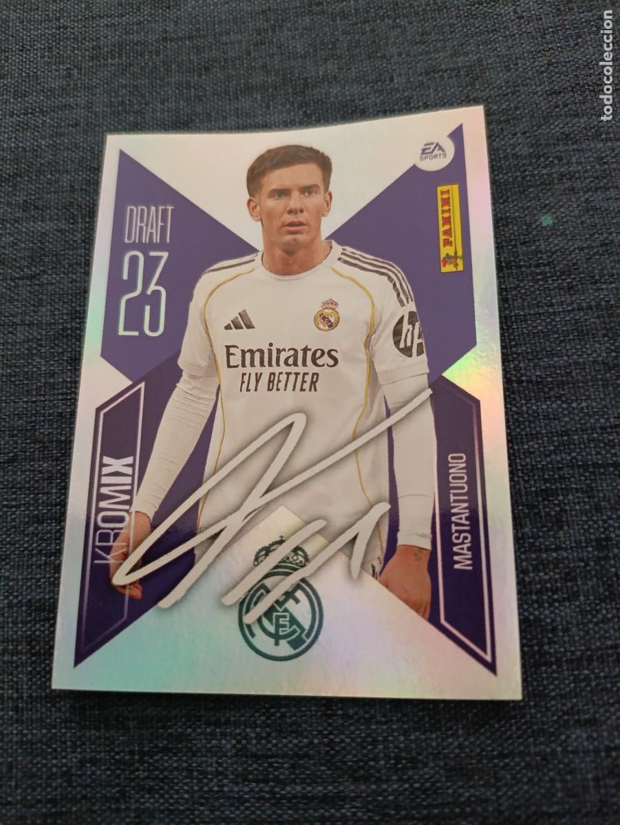 Fu&szlig;ball-Sticker: LIGA ESTE 2026 2027 REAL MADRID MASTANTUONO KROMIX N&ordm;16
