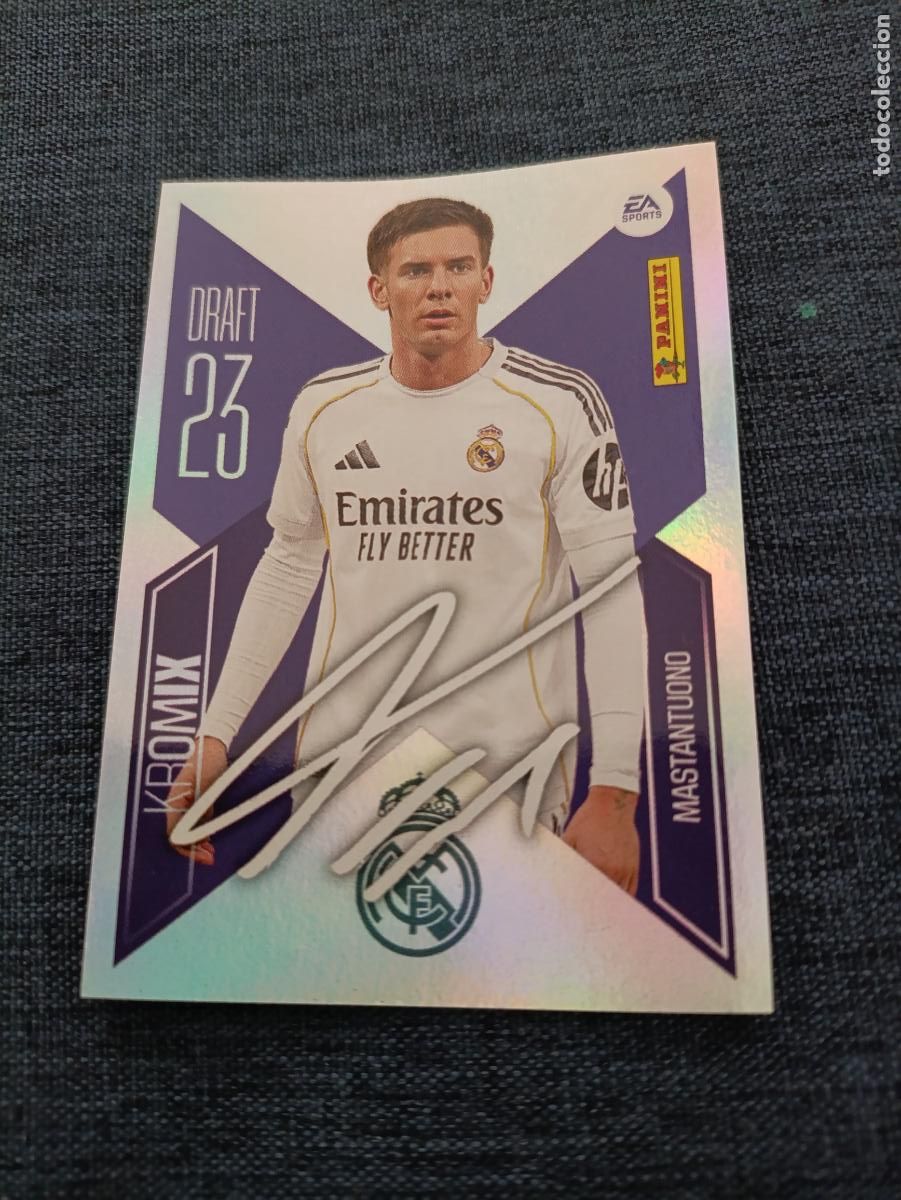 Fu&szlig;ball-Sticker: LIGA ESTE 2026 2027 REAL MADRID MASTANTUONO KROMIX N&ordm;16