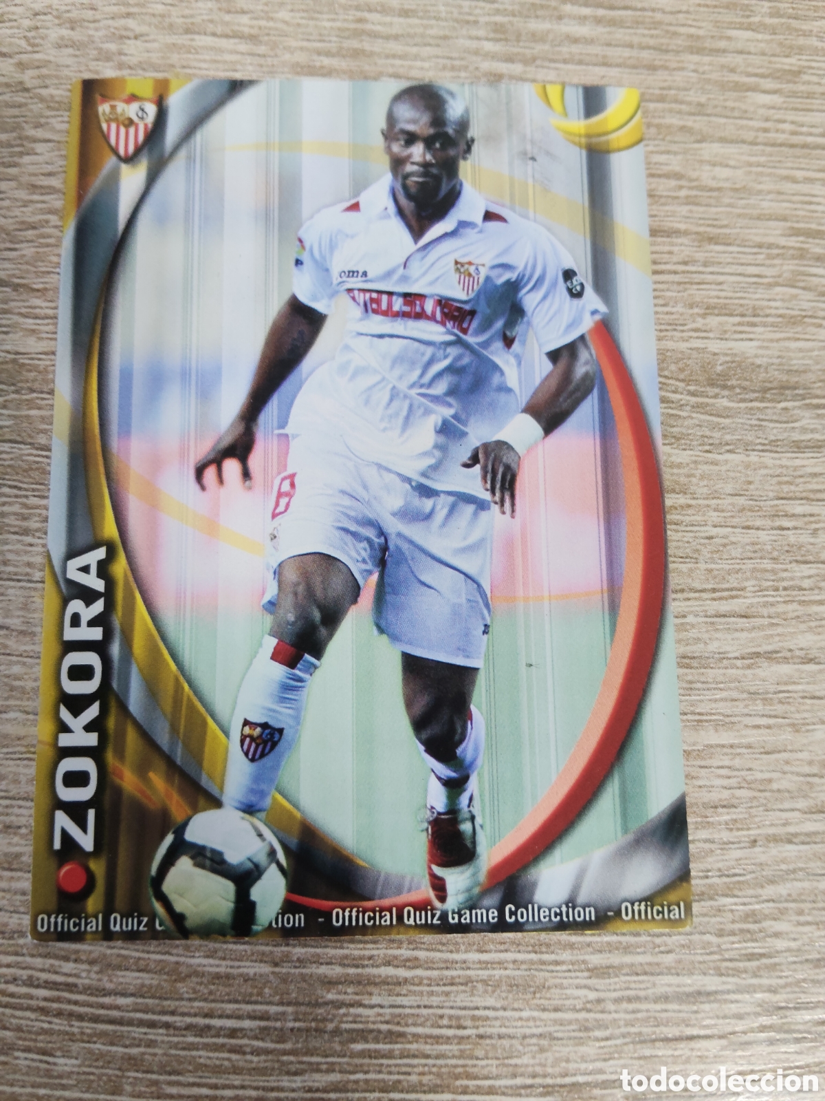 Fu&szlig;ball-Sticker: Mundicromo las fichas de la liga 2010 2011 10 11 88 Zokora Sevilla