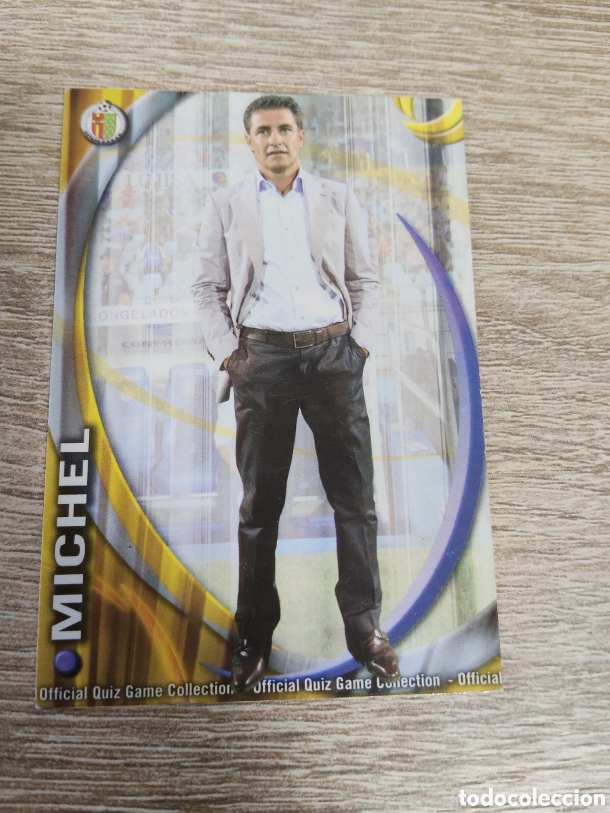 Figurine di Calcio: Mundicromo las fichas de la liga 2010 2011 10 11 138 Michel Getafe