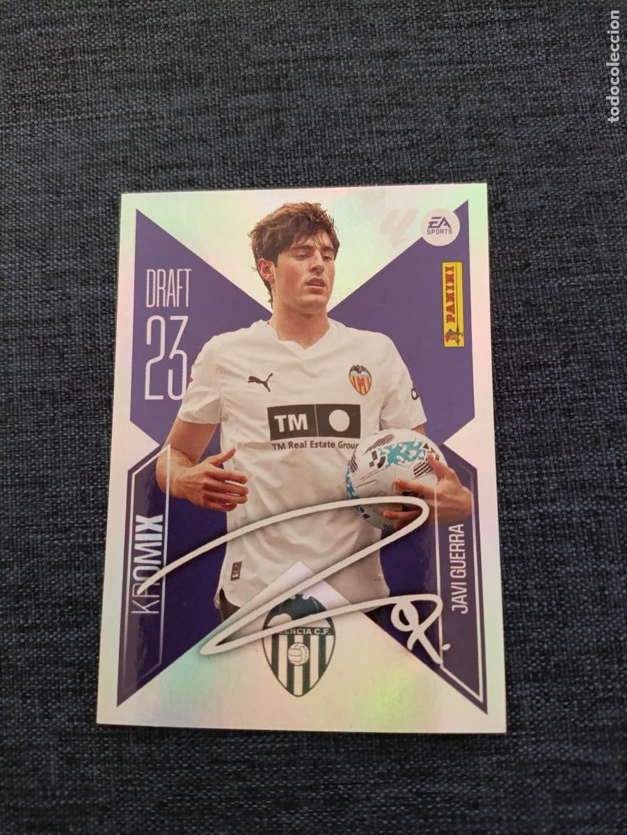 Figurine di Calcio: LIGA ESTE 2026 2027 VALENCIA CF JAVI GUERRA KROMIX N&ordm;12