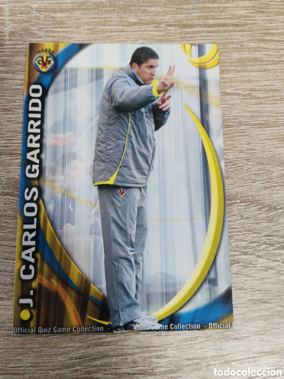 Figurine di Calcio: Mundicromo las fichas de la liga 2010 2011 10 11 165 Juan Carlos Garrido Villarreal