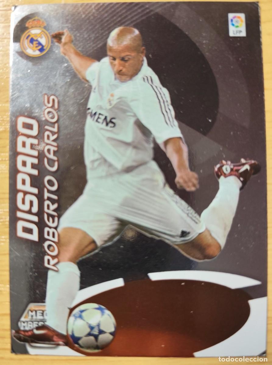 Fu&szlig;ball-Sticker: 409 ROBERTO CARLOS ERROR REAL MADRID MEGA MAESTROS ZURZADOS MGK 2006 2007 MEGACRACKS 06 07 LIGA