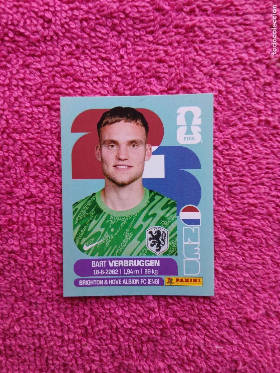 Cromos de Futebol: FIFA World Cup 2026 bart verbruggen ned 2 20 selecci&oacute;n de paises bajos ned2 panini 2026