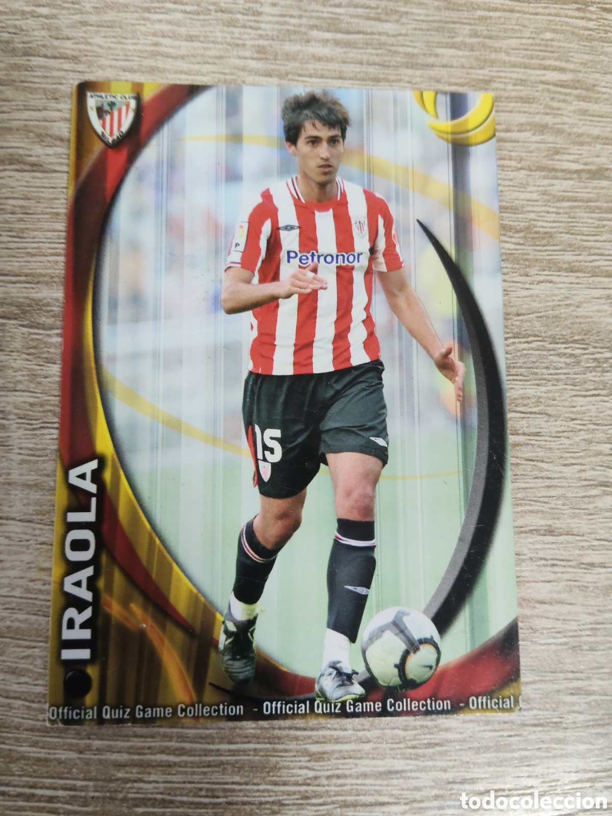 Cromos de f&uacute;tbol: Mundicromo las fichas de la liga 2010 2011 10 11 195 Iraola Athletic de Bilbao