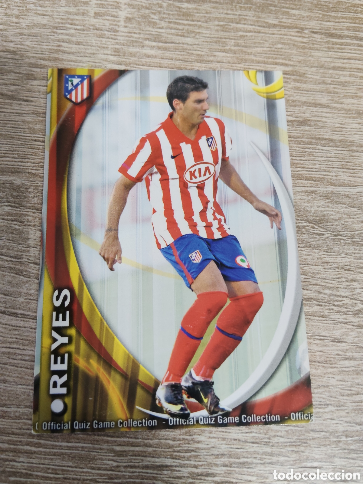 Cromos de f&uacute;tbol: Mundicromo las fichas de la liga 2010 2011 10 11 234 Reyes Atl&eacute;tico de Madrid