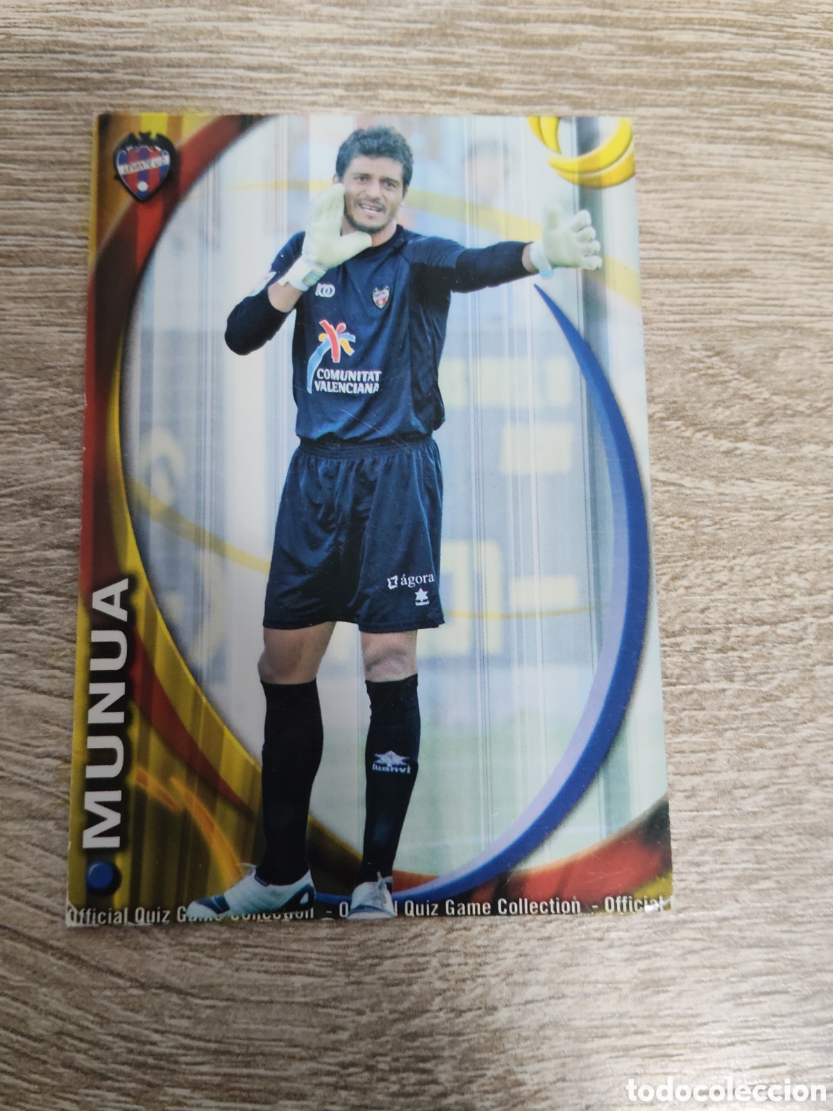 Cromos de f&uacute;tbol: Mundicromo las fichas de la liga 2010 2011 10 11 517 Munua Levante