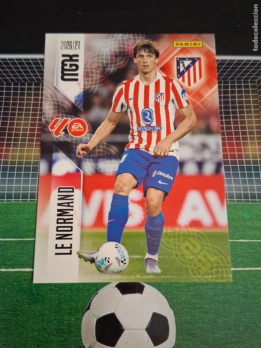 Fu&szlig;ball-Sticker: 59 LE NORMAND ATLETICO DE MADRID CROMOS MEGACRACKS MGK LIGA FUTBOL PANINI 2026 2027 26 27
