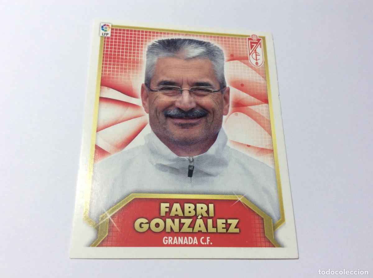 Cromos de f&uacute;tbol: Fabri Gonz&aacute;lez Granada CF Este 2011 2012 11 12 Panini - Foto 1