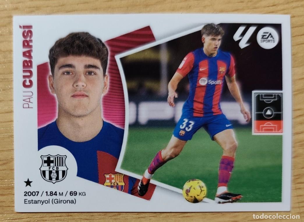 Fu&szlig;ball-Sticker: CROMO CUBARSI 7 BARCELONA LIGA 24 25 2024 2025 ESTE PANINI NUNCA PEGADO