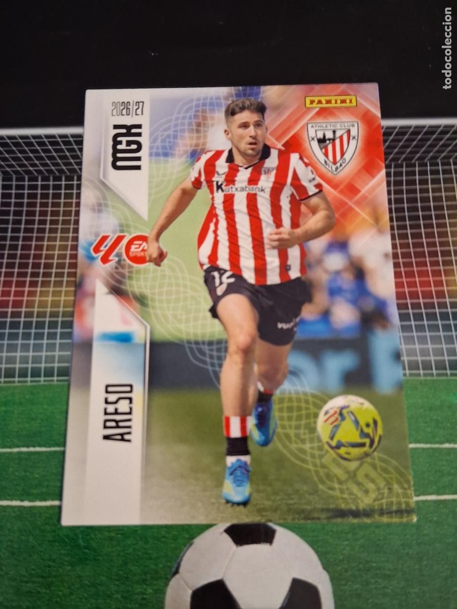 Cartes &agrave; collectionner de Football: 40 ARESO ATHLETIC DE BILBAO CROMOS MEGACRACKS MGK LIGA FUTBOL PANINI 2026 2027 26 27