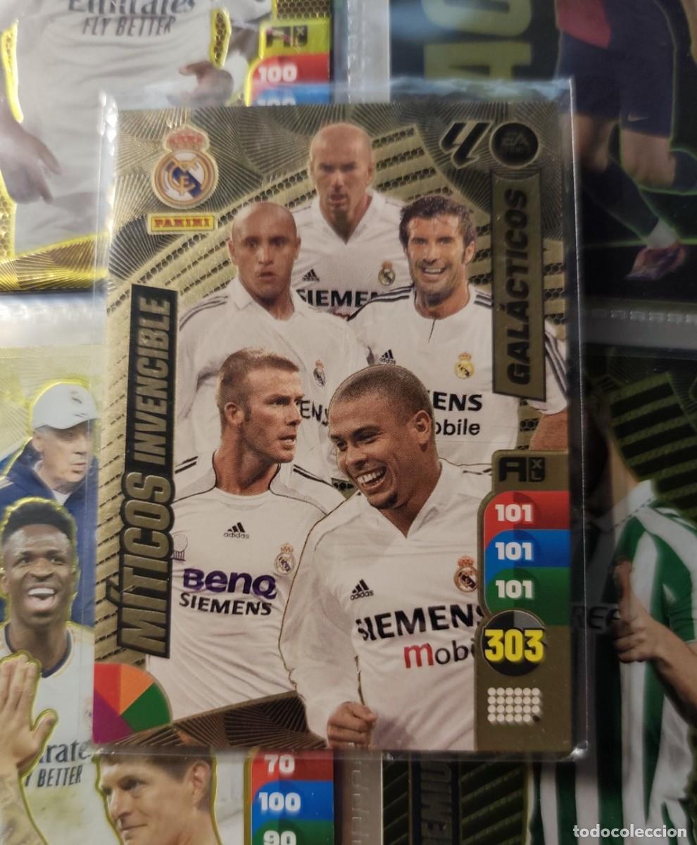 Figurine di Calcio: CARD MITICOS INVENCIBLE REAL MADRID GALACTICOS ADRENALYN XL LIGA 2024/2025 24 25 PANINI