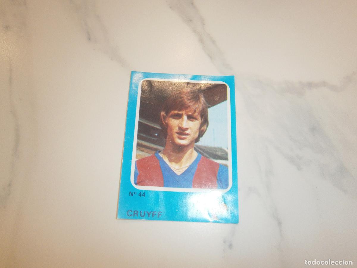 Football Stickers: CROPAN N&ordm; 44 - CRUYFF - BARCELONA - CRUYFF Y LOS COLOSOS DE ESTA LIGA 74/75