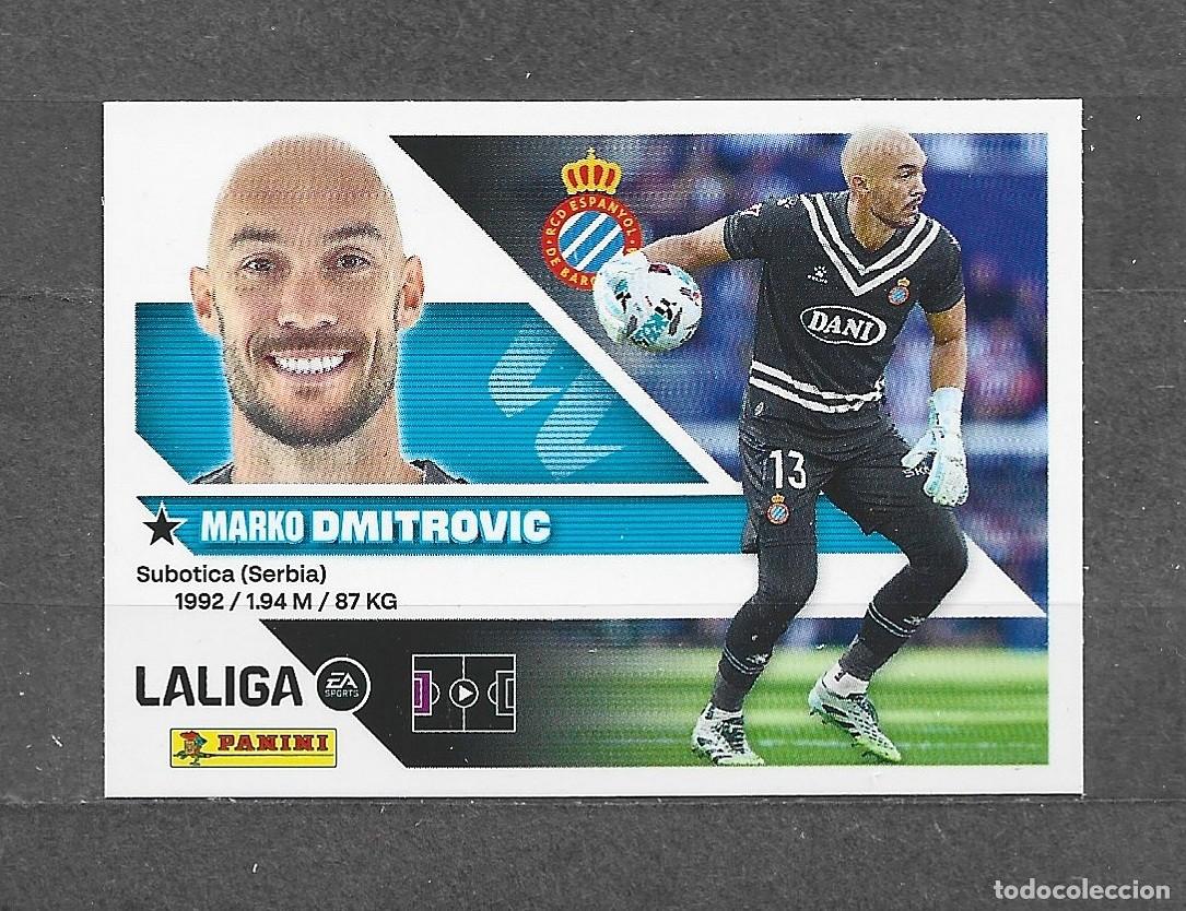 Cromos de f&uacute;tbol: Liga este 26/27 - Dmitrovic - N&deg; 3 - RCD Espa&ntilde;ol