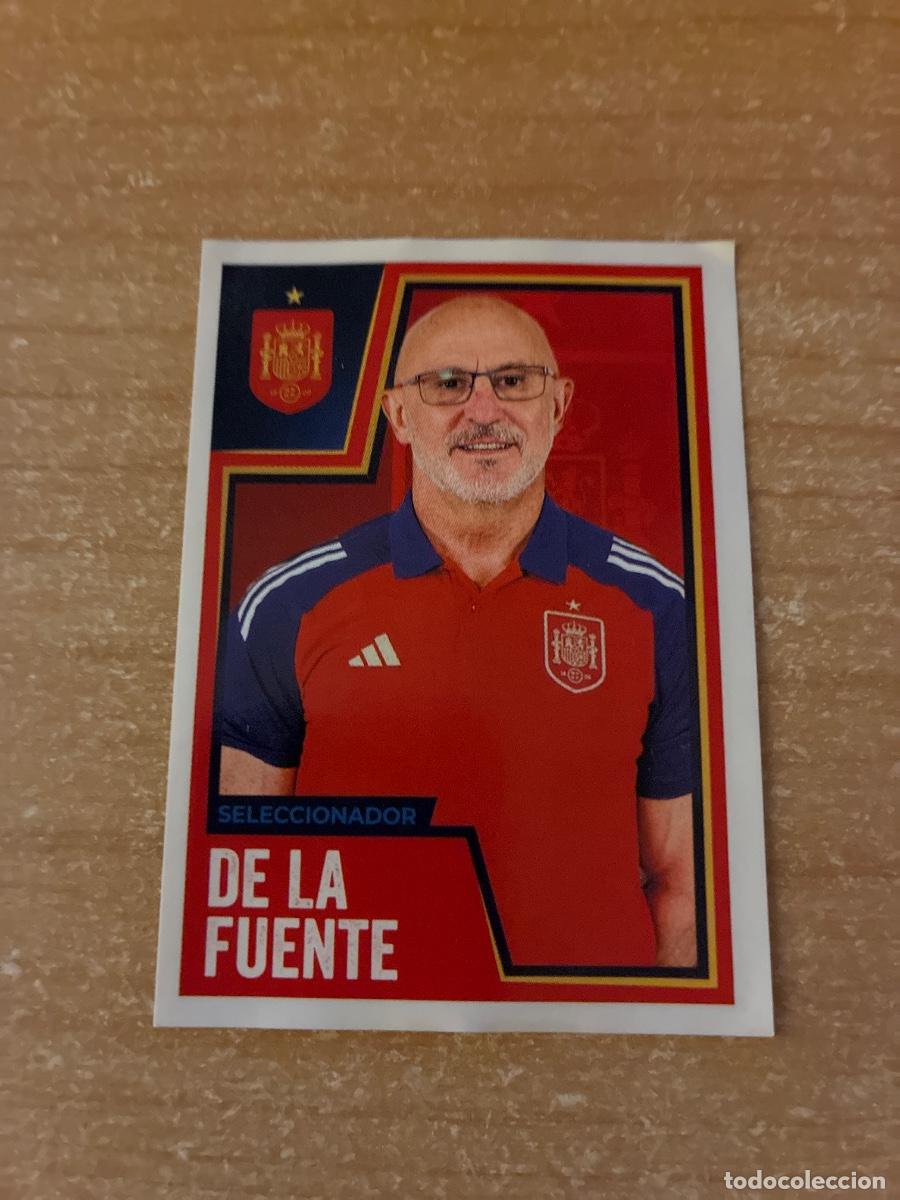 Cromos de f&uacute;tbol: 5 LUIS DE LA FUENTE ESPA&Ntilde;A VAMOS SELECCI&Oacute;N