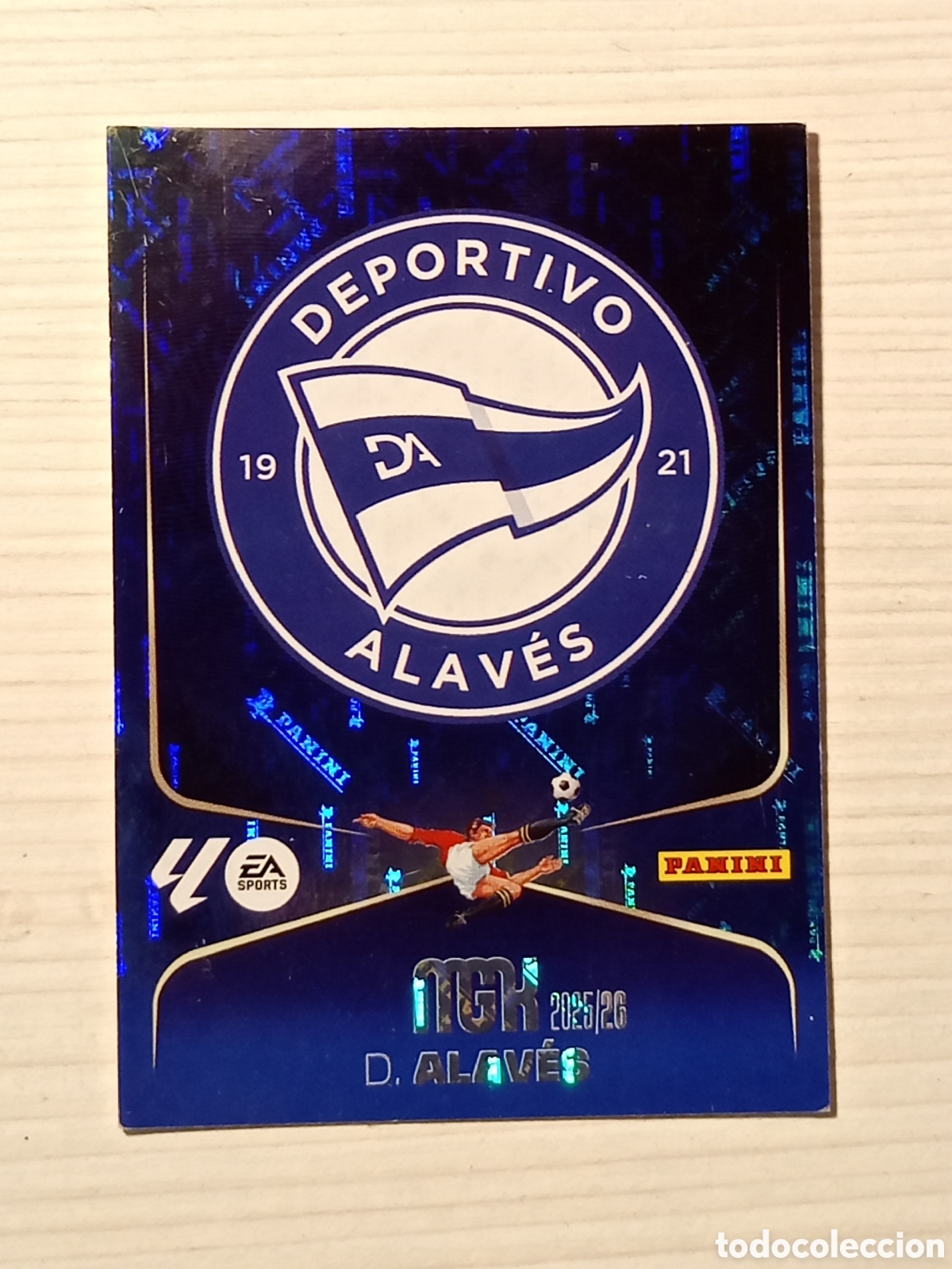 Figurine di Calcio: ESCUDO ALAVES ⚽ MEGACRACKS LIGA 2025 2026 25 26 ⚽