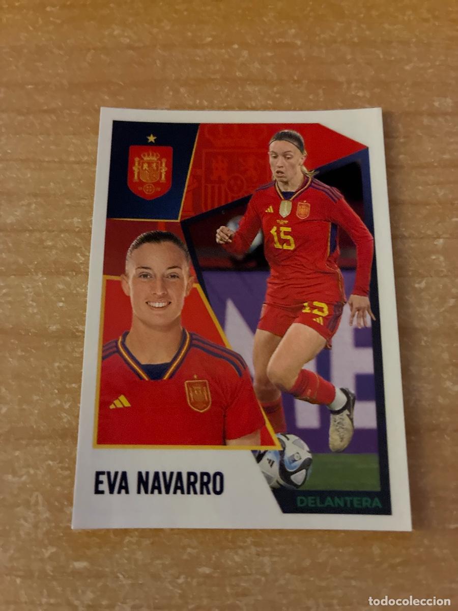 Fu&szlig;ball-Sticker: 58 EVA NAVARRO ESPA&Ntilde;A VAMOS SELECCI&Oacute;N