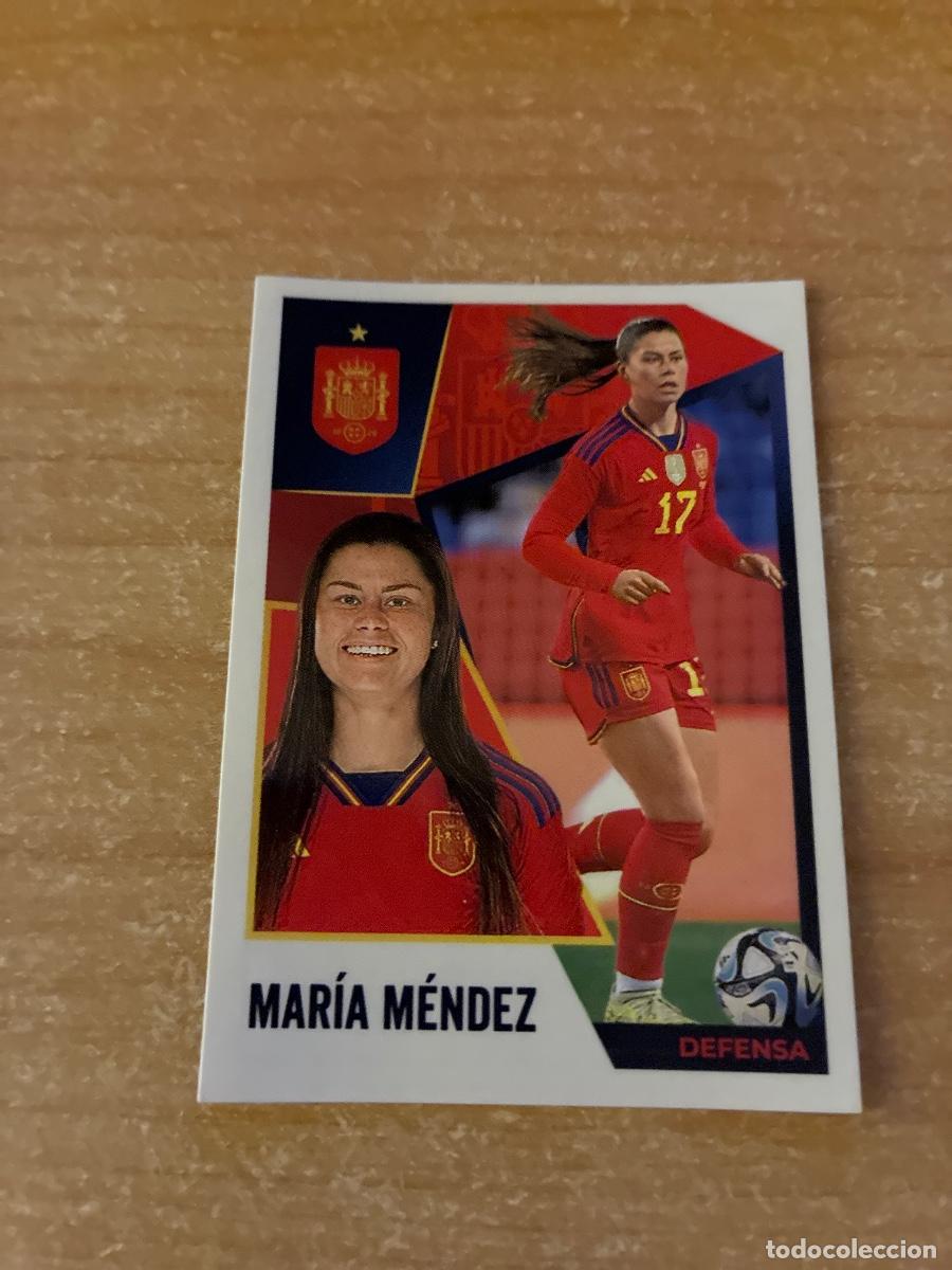 Cromos de f&uacute;tbol: 47 MAR&Iacute;A M&Eacute;NDEZ ESPA&Ntilde;A VAMOS SELECCI&Oacute;N