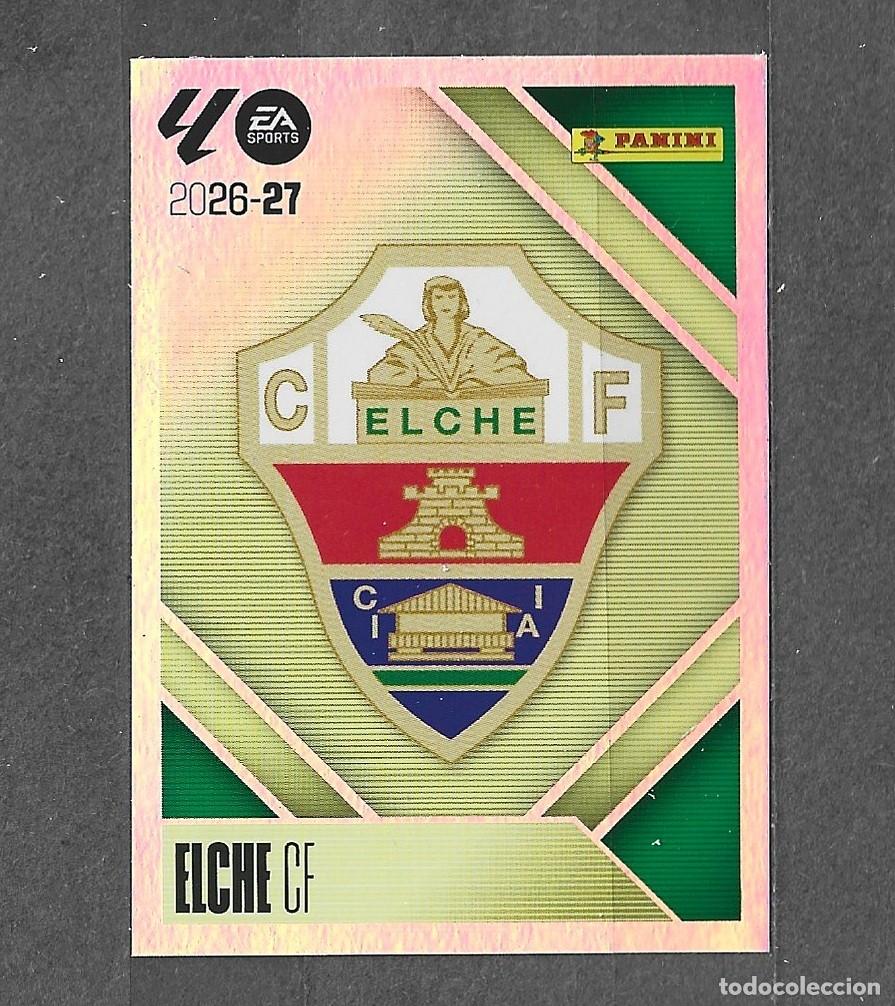Cromos de f&uacute;tbol: Liga este 26/27 - Escudo - N&deg; 1 - Elche CF