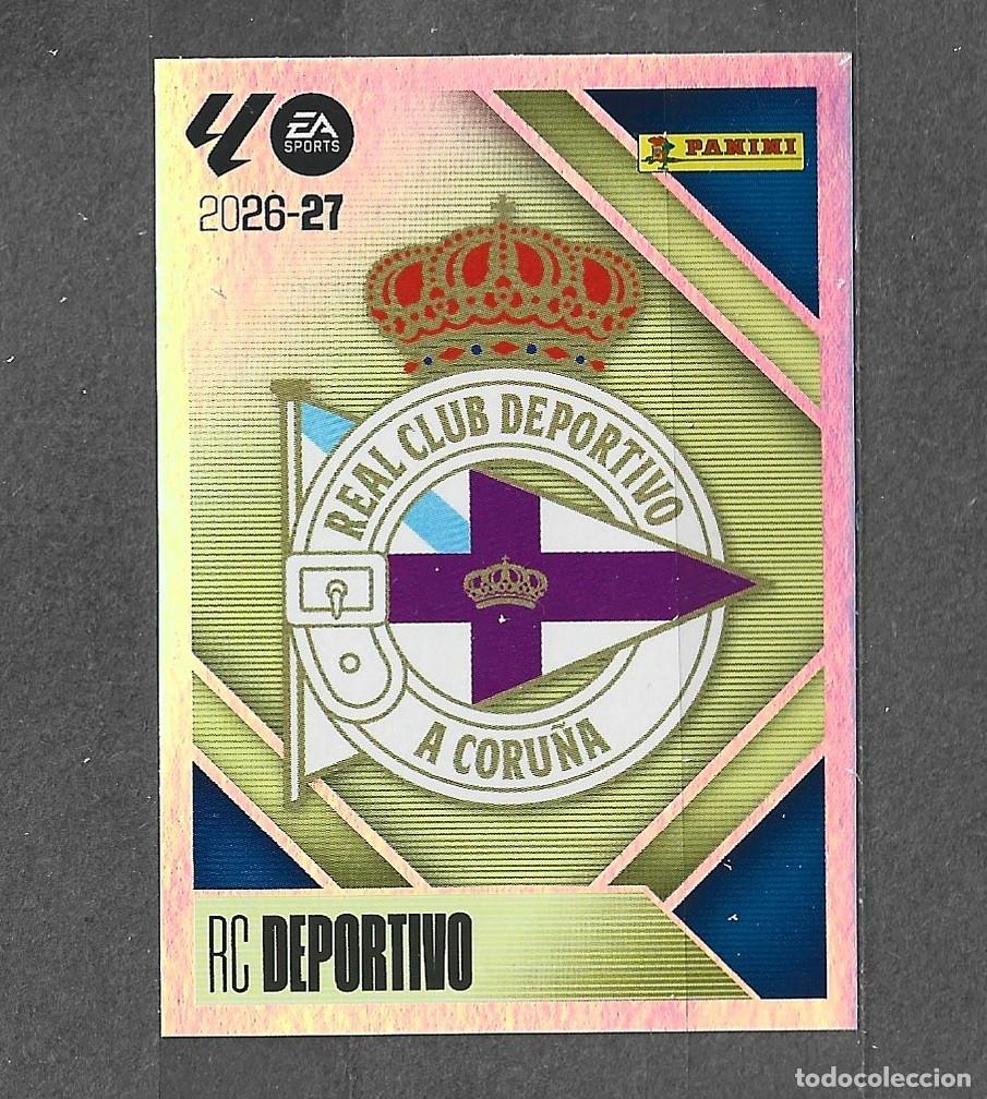 Cromos de f&uacute;tbol: Liga este 26/27 - Escudo - N&deg; 1 - RC Deportivo