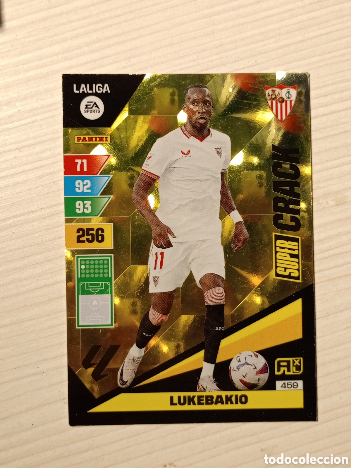 Cartes &agrave; collectionner de Football: 459 LUKEBAKIO (SUPER CRACK) SEVILLA FC LIGA 23-24 2023 2024 ADRENALYN XL