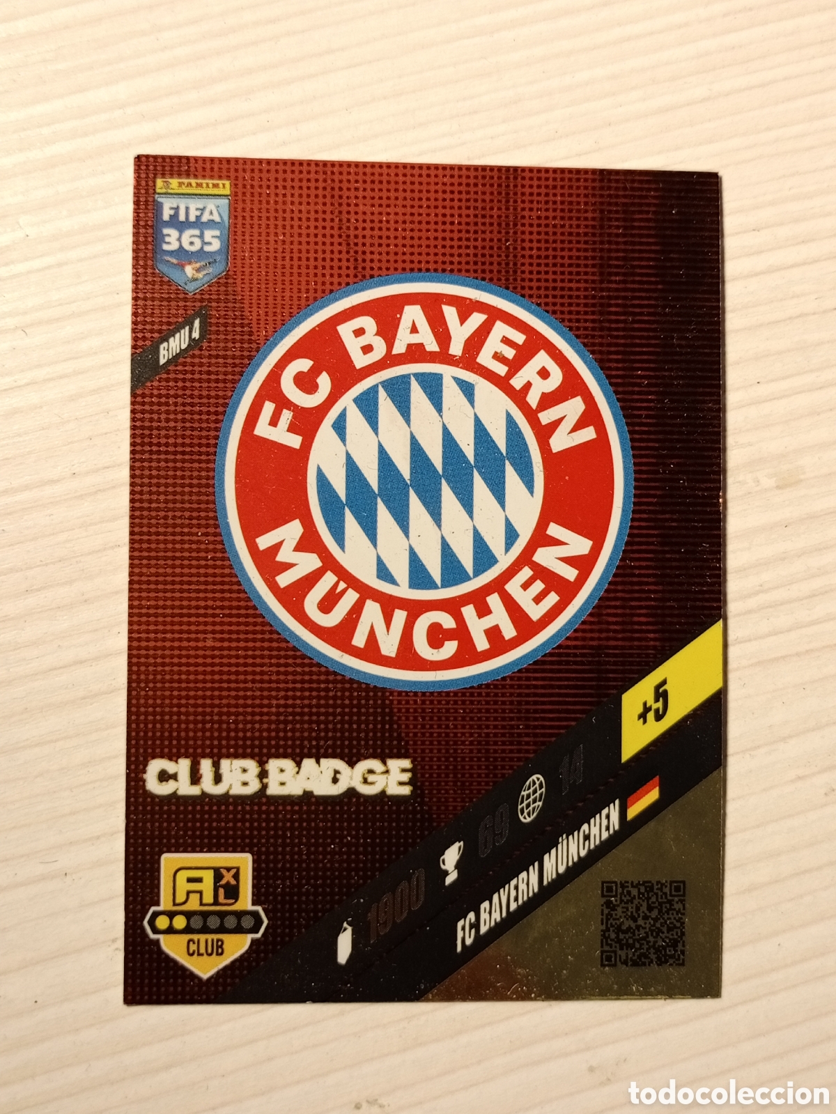 Cartes &agrave; collectionner de Football: Escudo Bayern Munich Fifa 365 23-24 #BMU 4