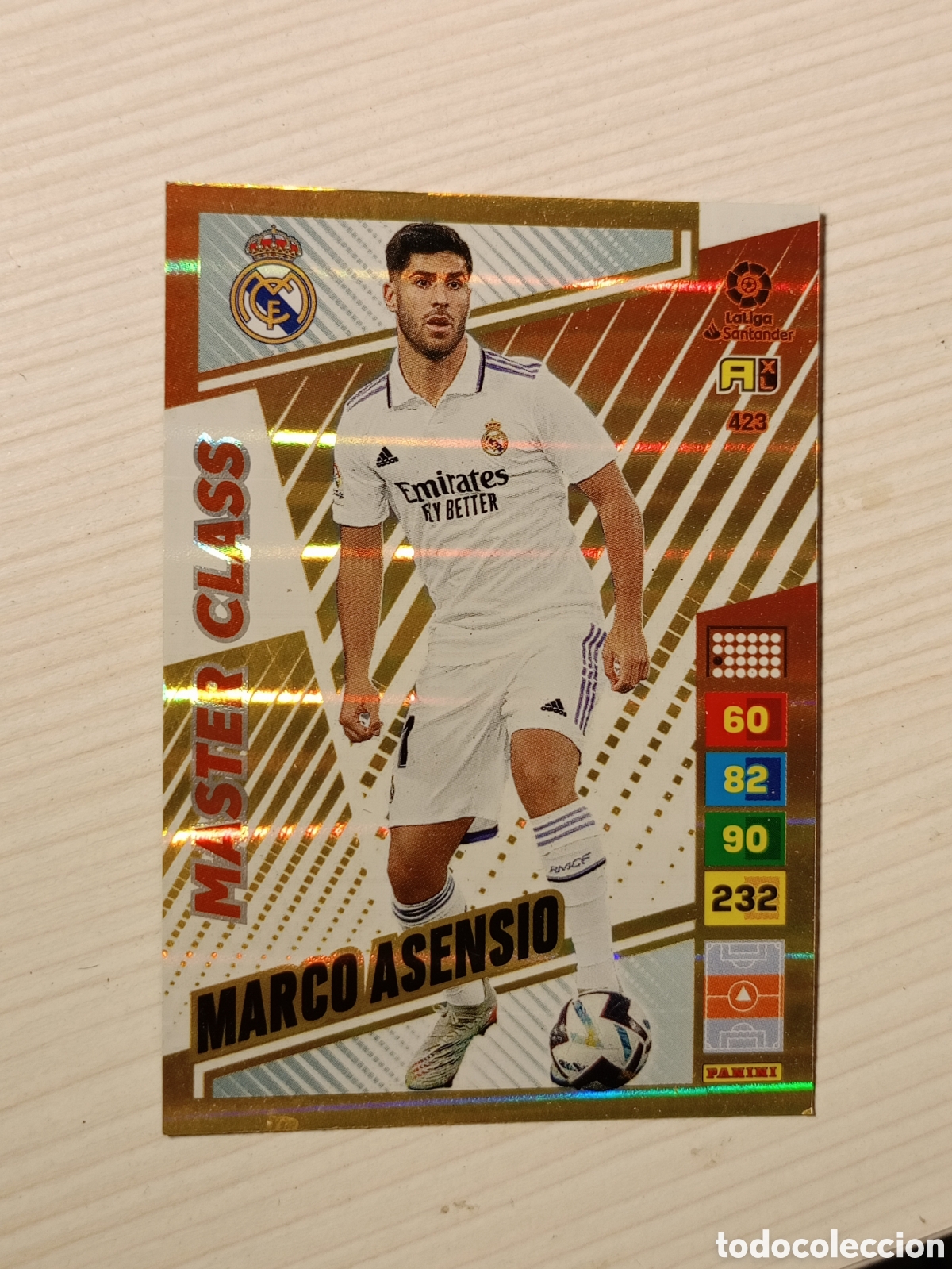 Cartes &agrave; collectionner de Football: 423 MARCO ASENSIO / REAL MADRID / MASTER CLASS / ADRENALYN XL LIGA 2022-2023 22-23 / PANINI