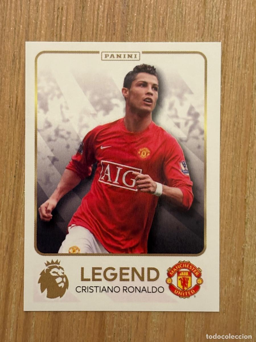 Cromos de f&uacute;tbol: 28. CROMO LEGEND CRISTIANO RONALDO MANCHESTER UNITED PREMIER LEAGUE STICKERS PANINI 23-24 2023-24