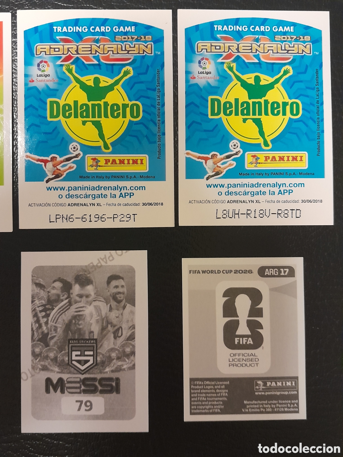 Cromos de f&uacute;tbol: 8 Messis !!!! Barsa y selecci&oacute;n - Foto 5