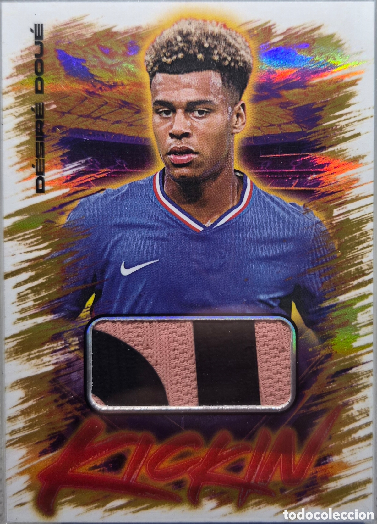 Cromos de f&uacute;tbol: Futera Fan's Selection World Football - Desire Doue