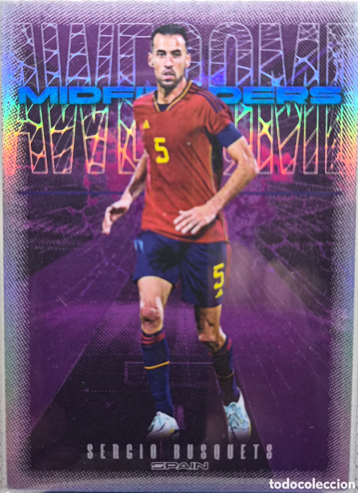 Football Stickers: Futera Fan's Selection World Football - Sergio Busquets