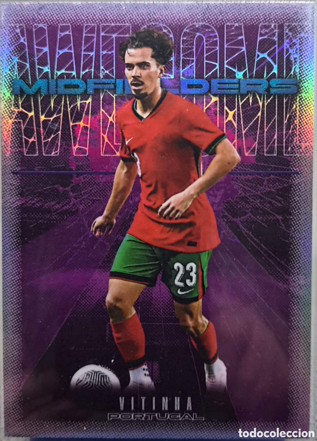 Football Stickers: Futera Fan's Selection World Football - Vitinha