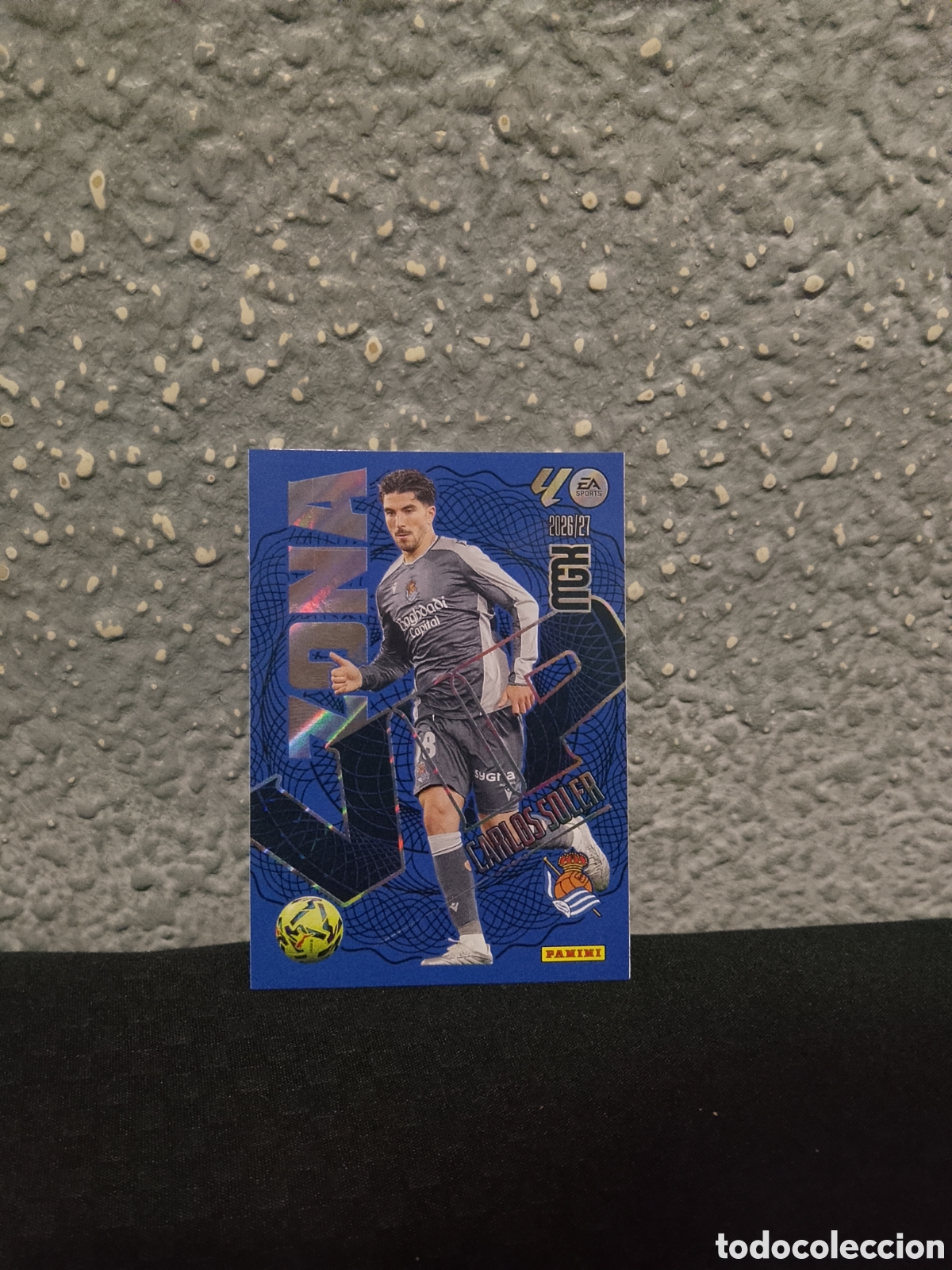 Cromos de f&uacute;tbol: Carlos soler zona vip 390 real sociedad megacracks 26/27 2026 2027