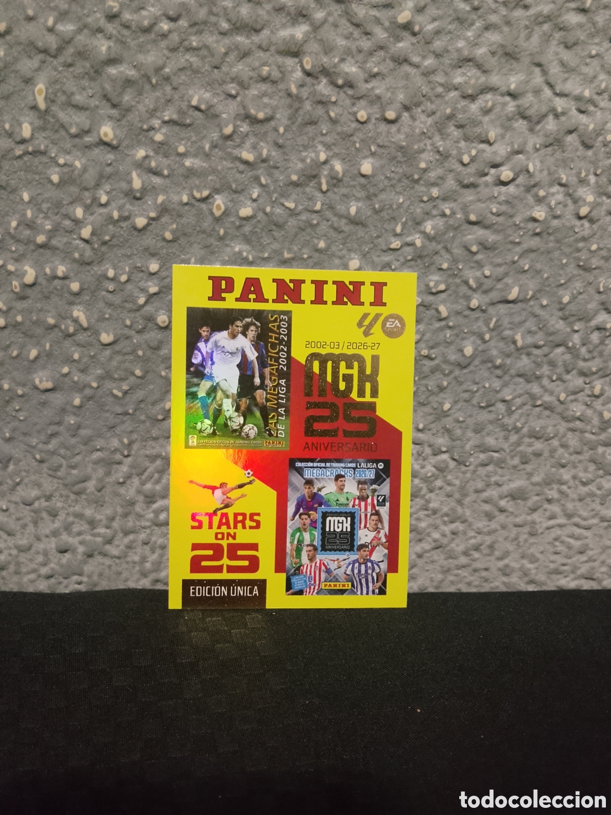 Cromos de f&uacute;tbol: Card aniversario stars on 25 424 megacracks 26/27 2026 2027