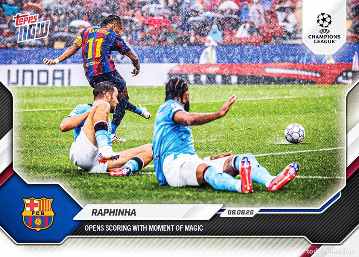 Cartes &agrave; collectionner de Football: 10 - Topps Now Raphinha 09.09.26